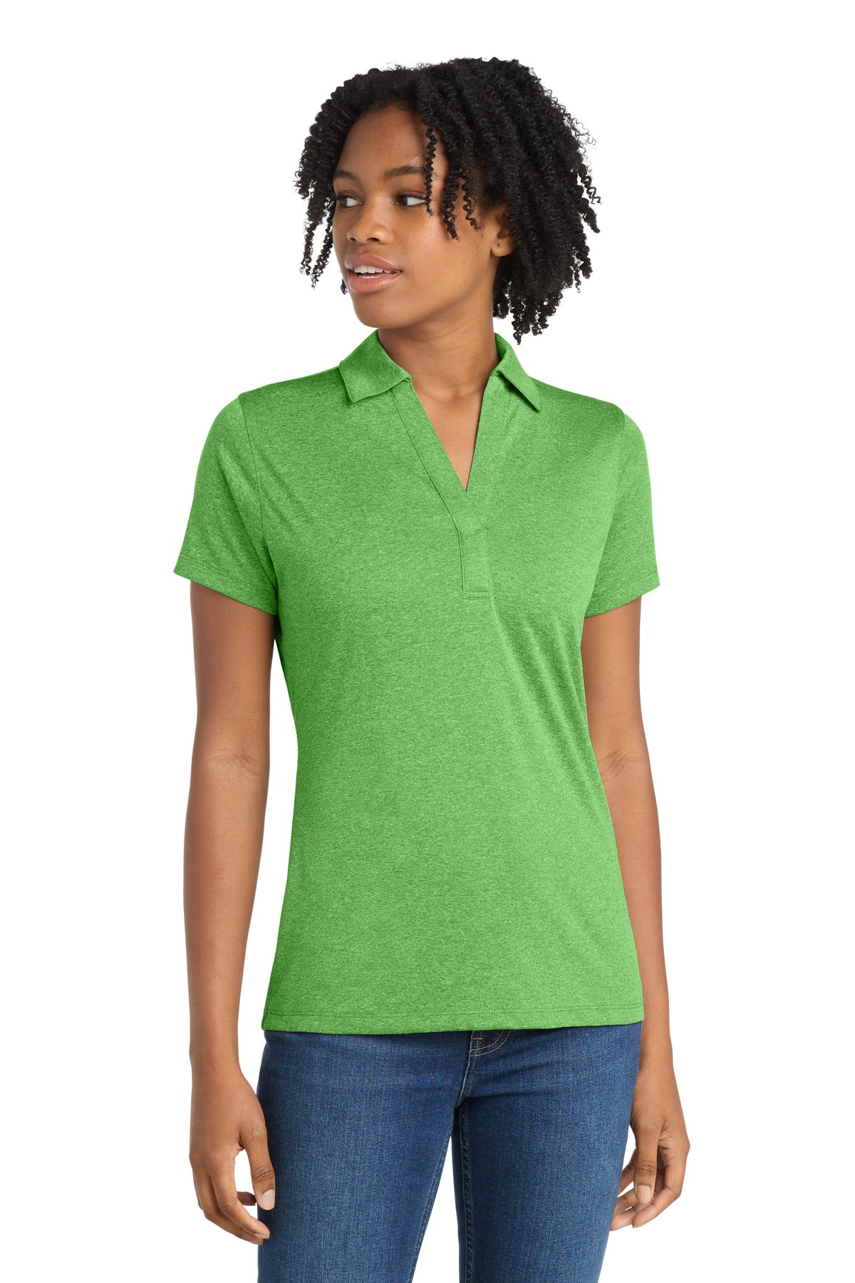 Sport-Tek® Women's Heather Contender™ Polo