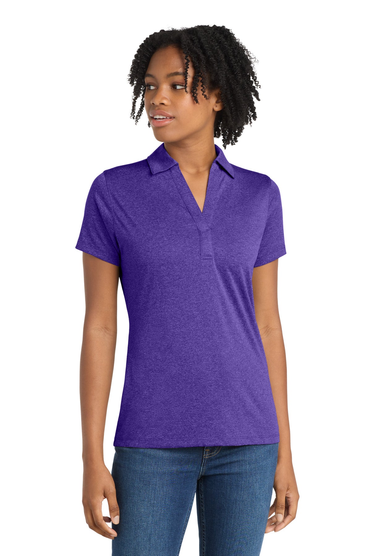 Sport-Tek® Women's Heather Contender™ Polo
