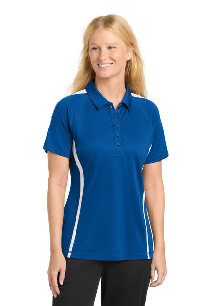 Sport-Tek® Women's PosiCharge® Micro-Mesh Colorblock Polo