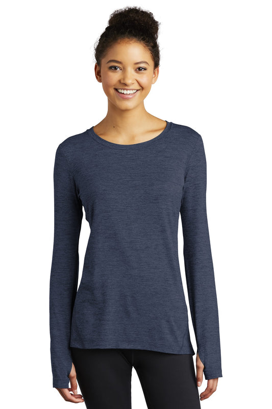 Sport-Tek ? Women's Exchange 1.5 Long Sleeve Crew. LST7