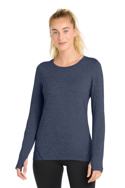Sport-Tek ® Women's Exchange 1.5 Long Sleeve Crew