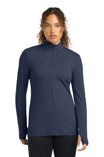 Sport-Tek® Women's Exchange 1.5 Long Sleeve 1/2-Zip