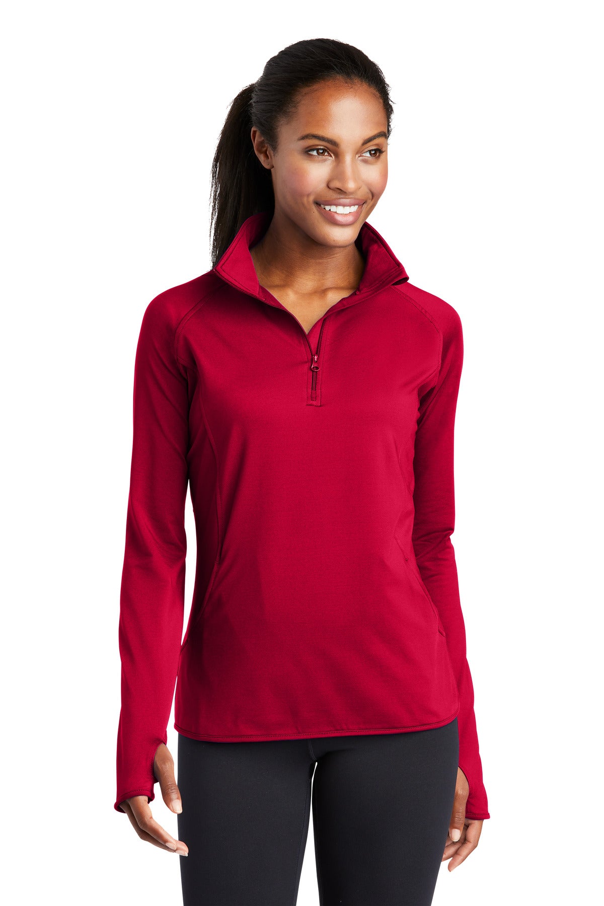 Sport-Tek? Women's Sport-Wick? Stretch 1/4-Zip Pullover