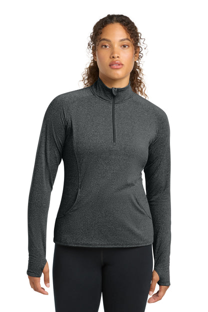 Sport-Tek® Women's Sport-Wick® Stretch 1/4-Zip Pullover