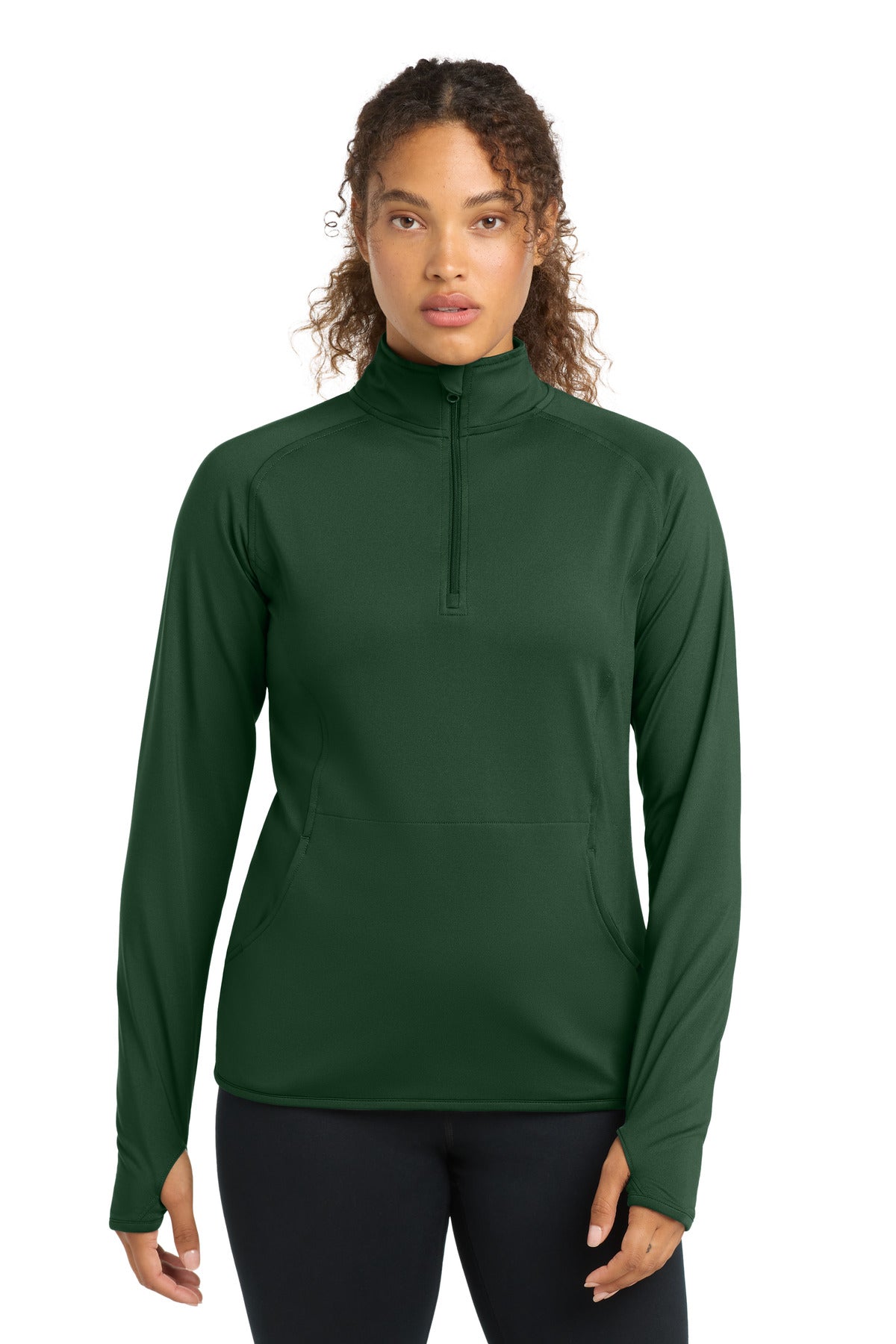 Sport-Tek® Women's Sport-Wick® Stretch 1/4-Zip Pullover