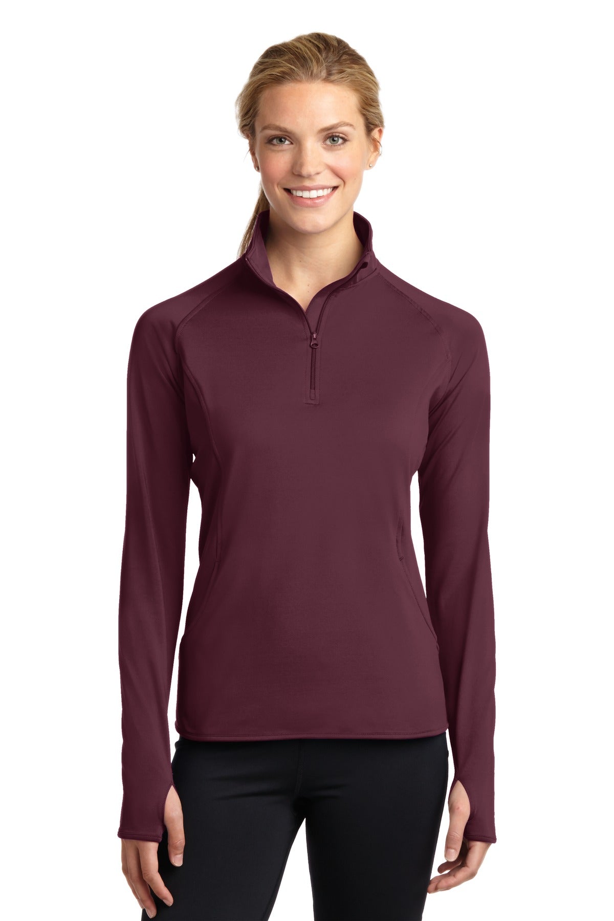 Sport-Tek? Women's Sport-Wick? Stretch 1/4-Zip Pullover
