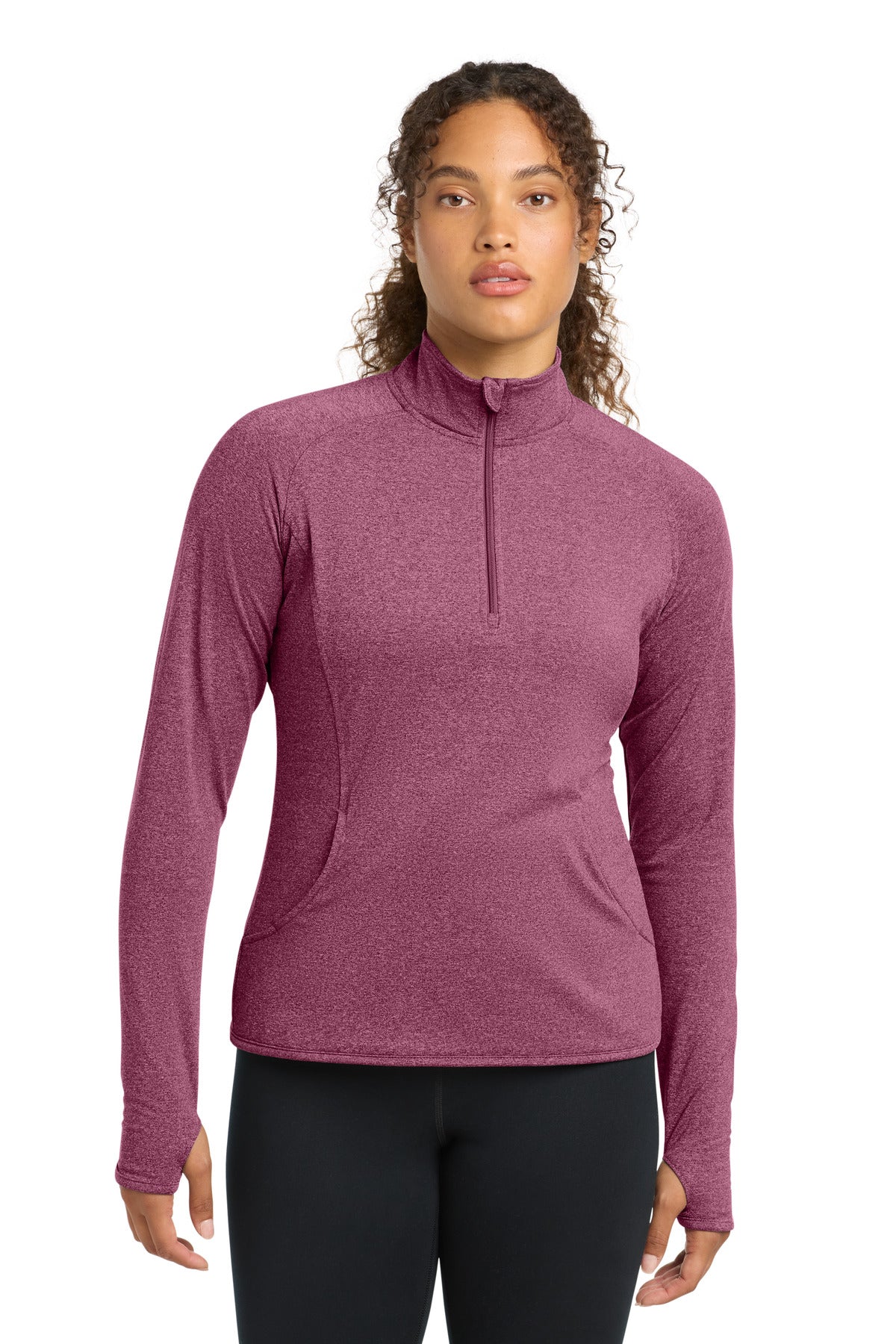 Sport-Tek® Women's Sport-Wick® Stretch 1/4-Zip Pullover