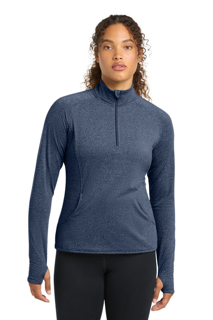 Sport-Tek® Women's Sport-Wick® Stretch 1/4-Zip Pullover
