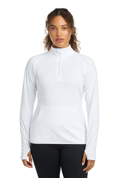 Sport-Tek® Women's Sport-Wick® Stretch 1/4-Zip Pullover