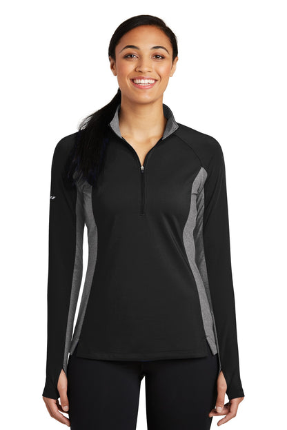 Sport-Tek? Women's Sport-Wick? Stretch Contrast 1/4-Zip