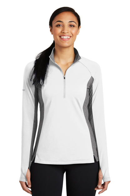 Sport-Tek? Women's Sport-Wick? Stretch Contrast 1/4-Zip