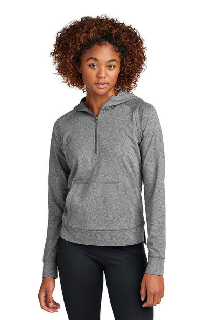 Sport-Tek? Women's Sport-Wick? Stretch 1/2-Zip Hoodie L