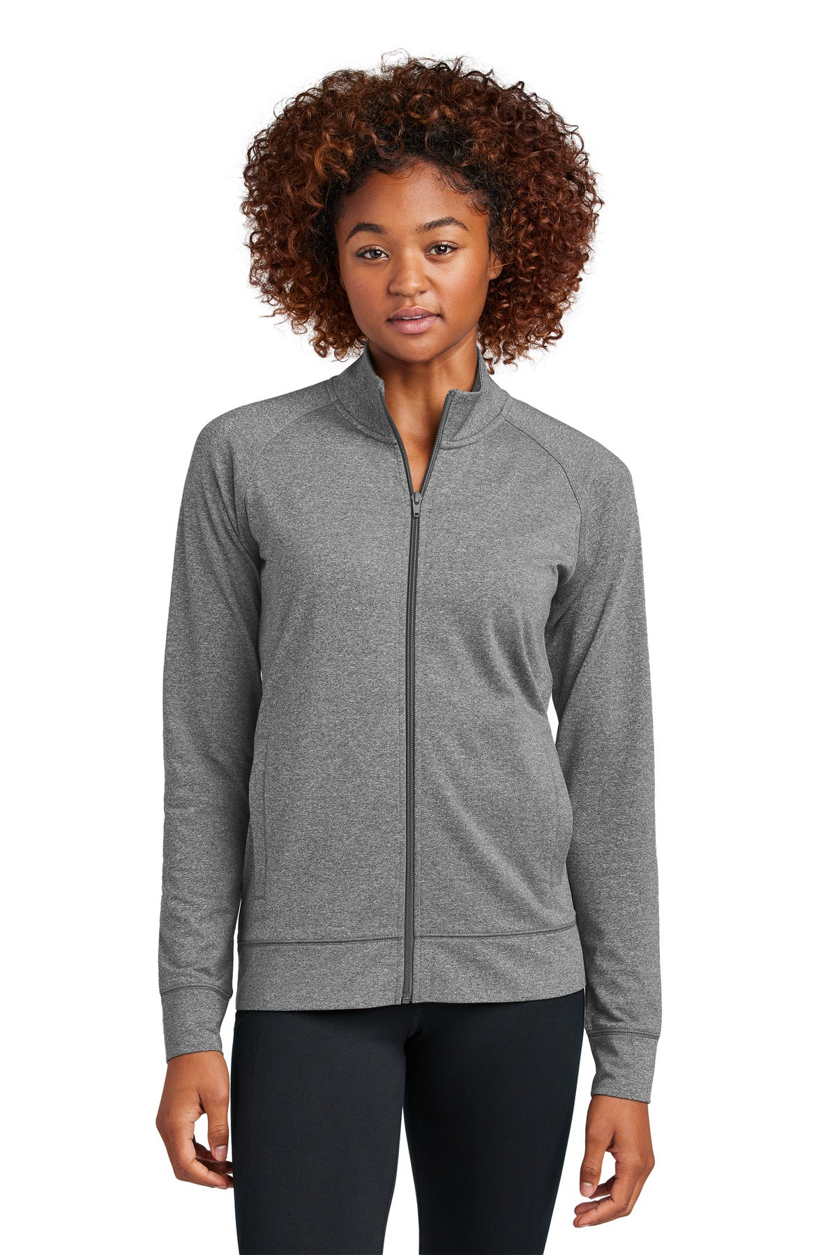Sport-Tek? Women's Sport-Wick? Stretch Full-Zip Cadet J