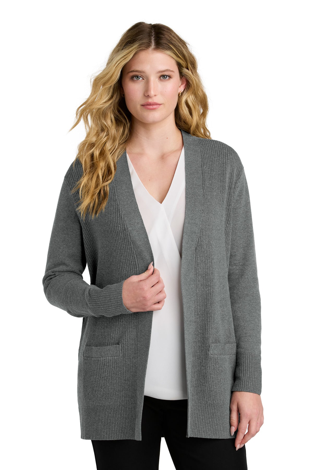 Port Authority? Women's Easy Care Open-Front Cardigan S
