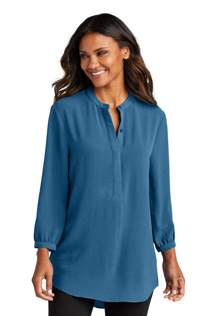 Port Authority? Women's 3/4-Sleeve Textured Crepe Tunic