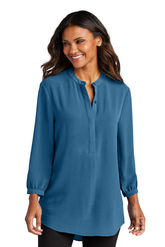 Port Authority? Women's 3/4-Sleeve Textured Crepe Tunic