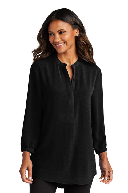 Port Authority? Women's 3/4-Sleeve Textured Crepe Tunic