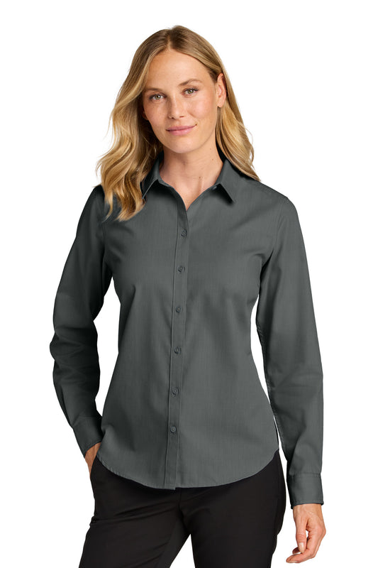 Port Authority? Women's Long Sleeve Nailhead Easy Care