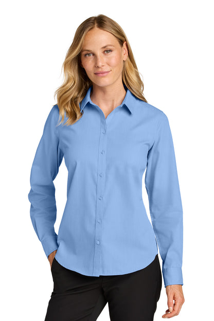 Port Authority? Women's Long Sleeve Nailhead Easy Care
