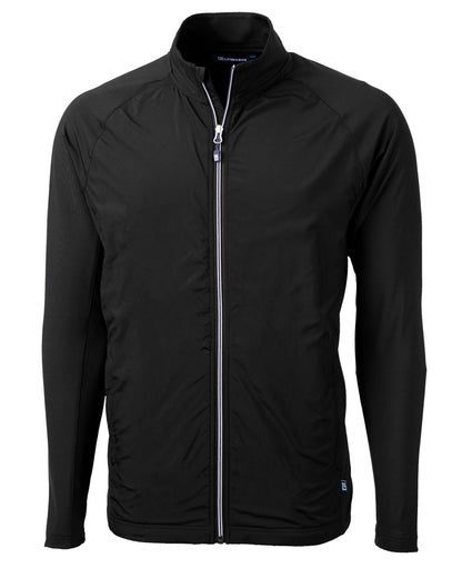 Cutter & Buck Adapt Recycled Soft Knit Stretch Mens Hybrid Full Zip Jacket