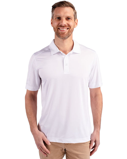 Cutter & Buck Prospect Eco Textured Stretch Recycled Mens Short Sleeve Polo - MCK01127