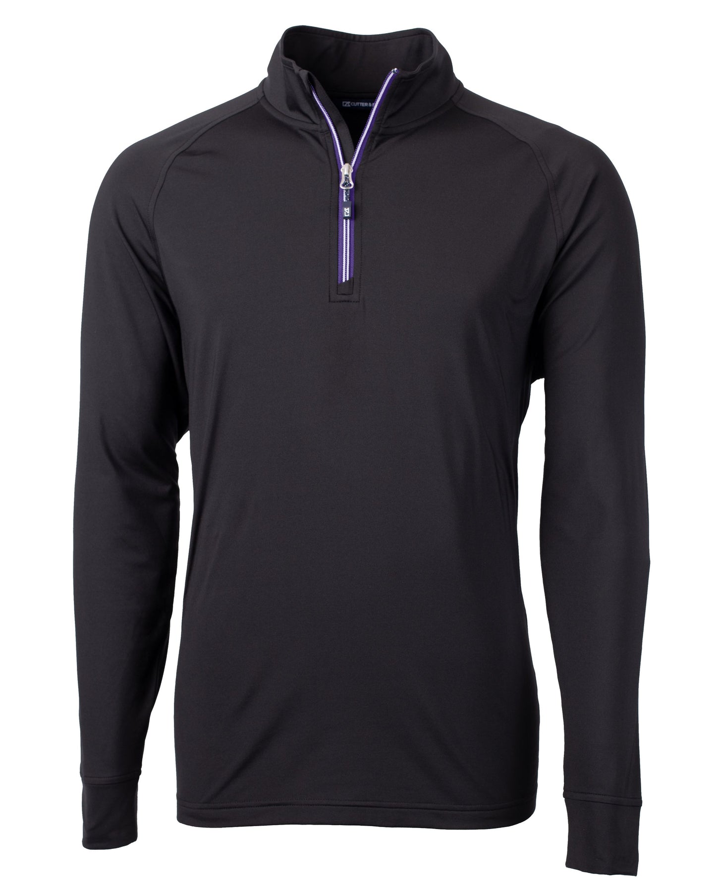 Cutter & Buck Adapt Recycled Soft Knit Stretch  Mens Quarter Zip Pullover