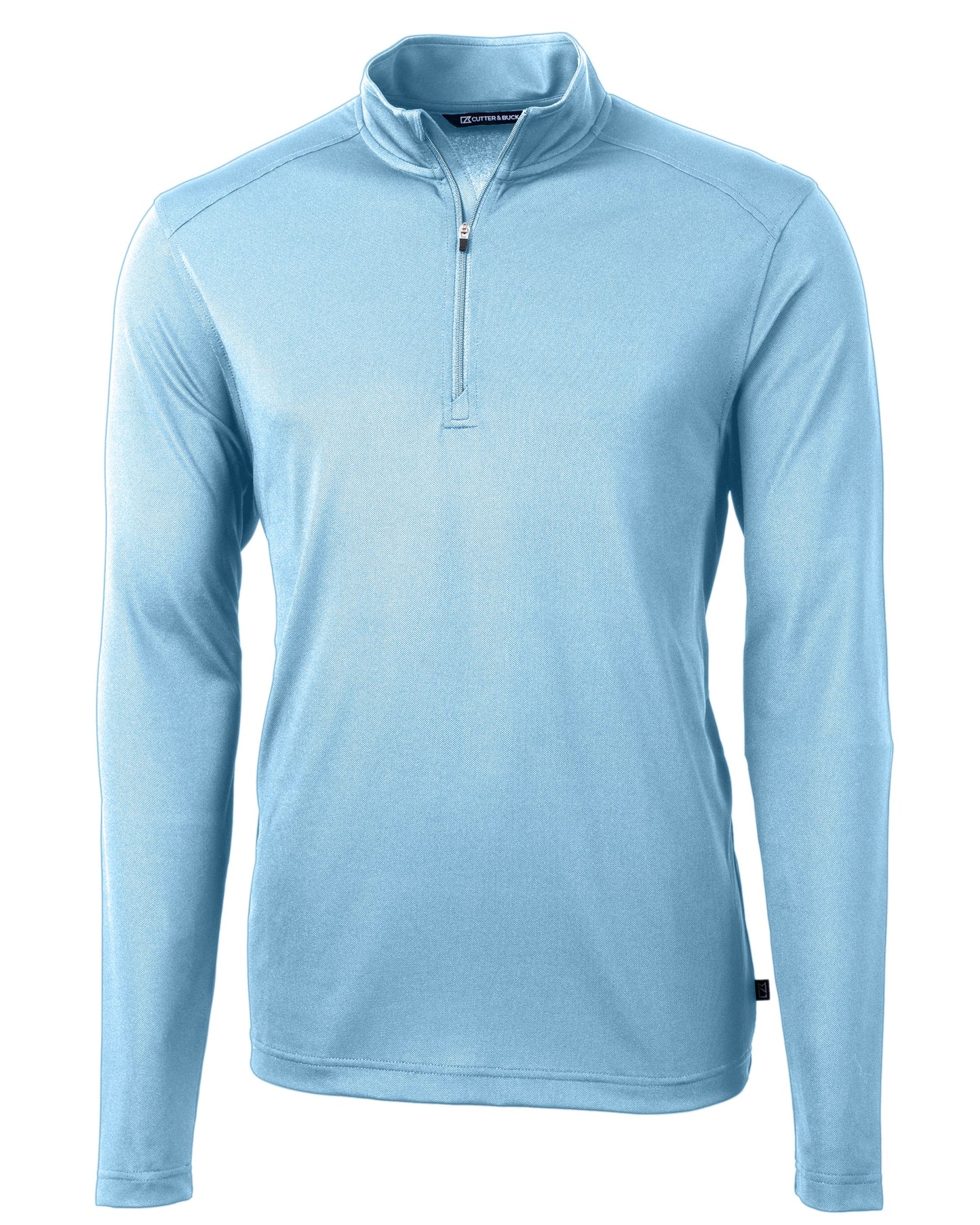 Cutter & Buck Virtue Recycled Featherlight Pique Mens Quarter Zip Pullover