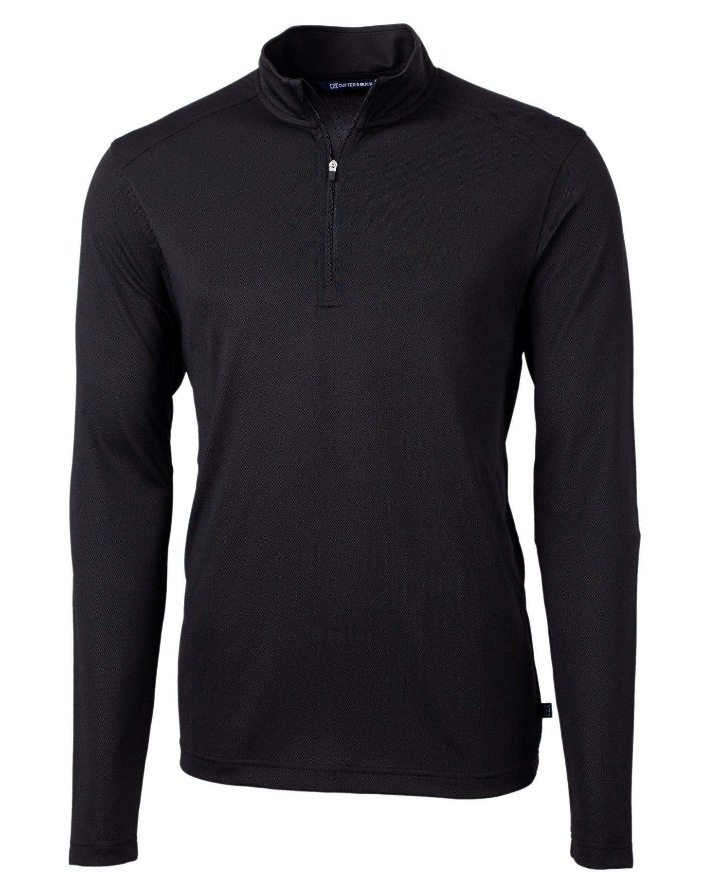 Cutter & Buck Virtue Recycled Featherlight Pique Mens Quarter Zip Pullover