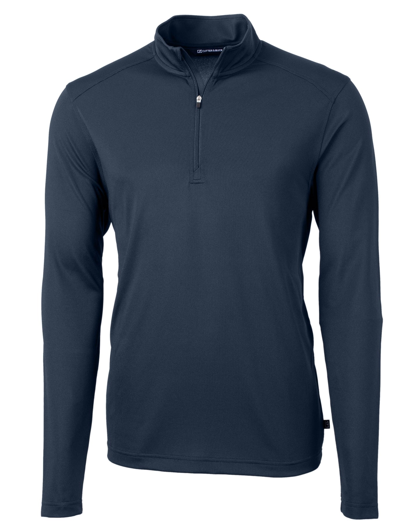 Cutter & Buck Virtue Recycled Featherlight Pique Mens Quarter Zip Pullover