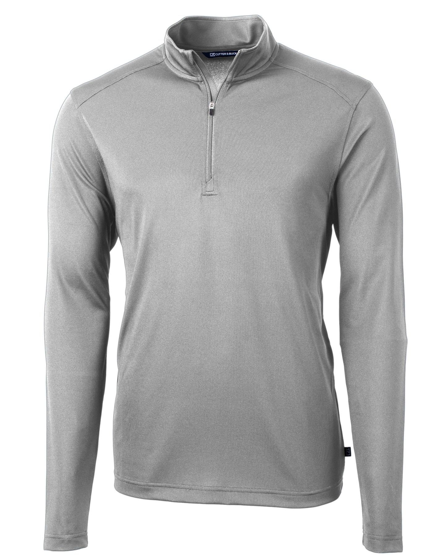 Cutter & Buck Virtue Recycled Featherlight Pique Mens Quarter Zip Pullover
