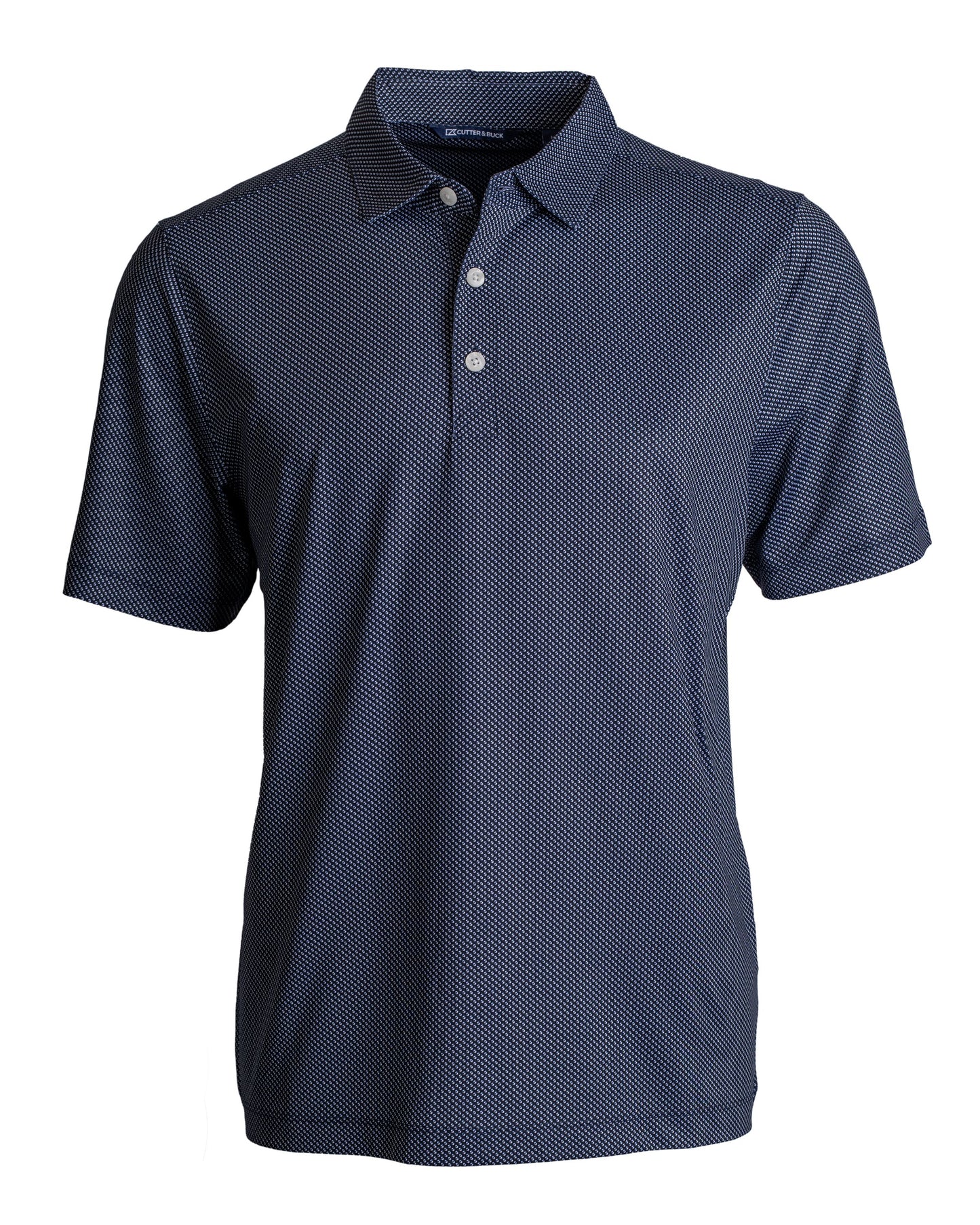 Cutter & Buck Pike Recycled Symmetry Print Mens Polo