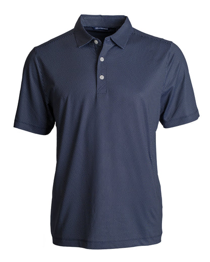 Cutter & Buck Pike Recycled Symmetry Print Mens Polo