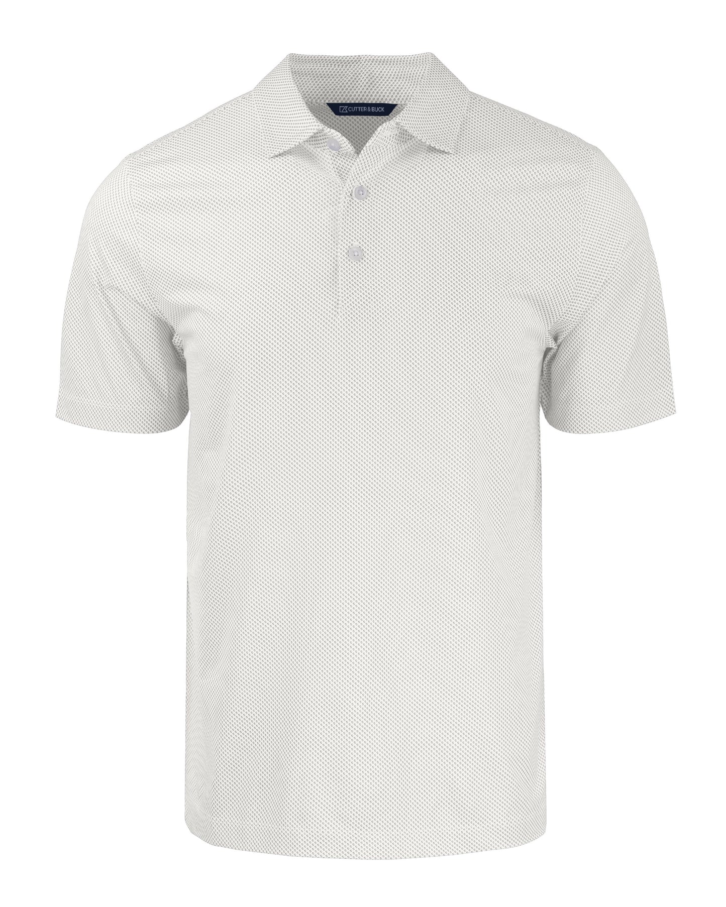 Cutter & Buck Pike Recycled Symmetry Print Mens Polo