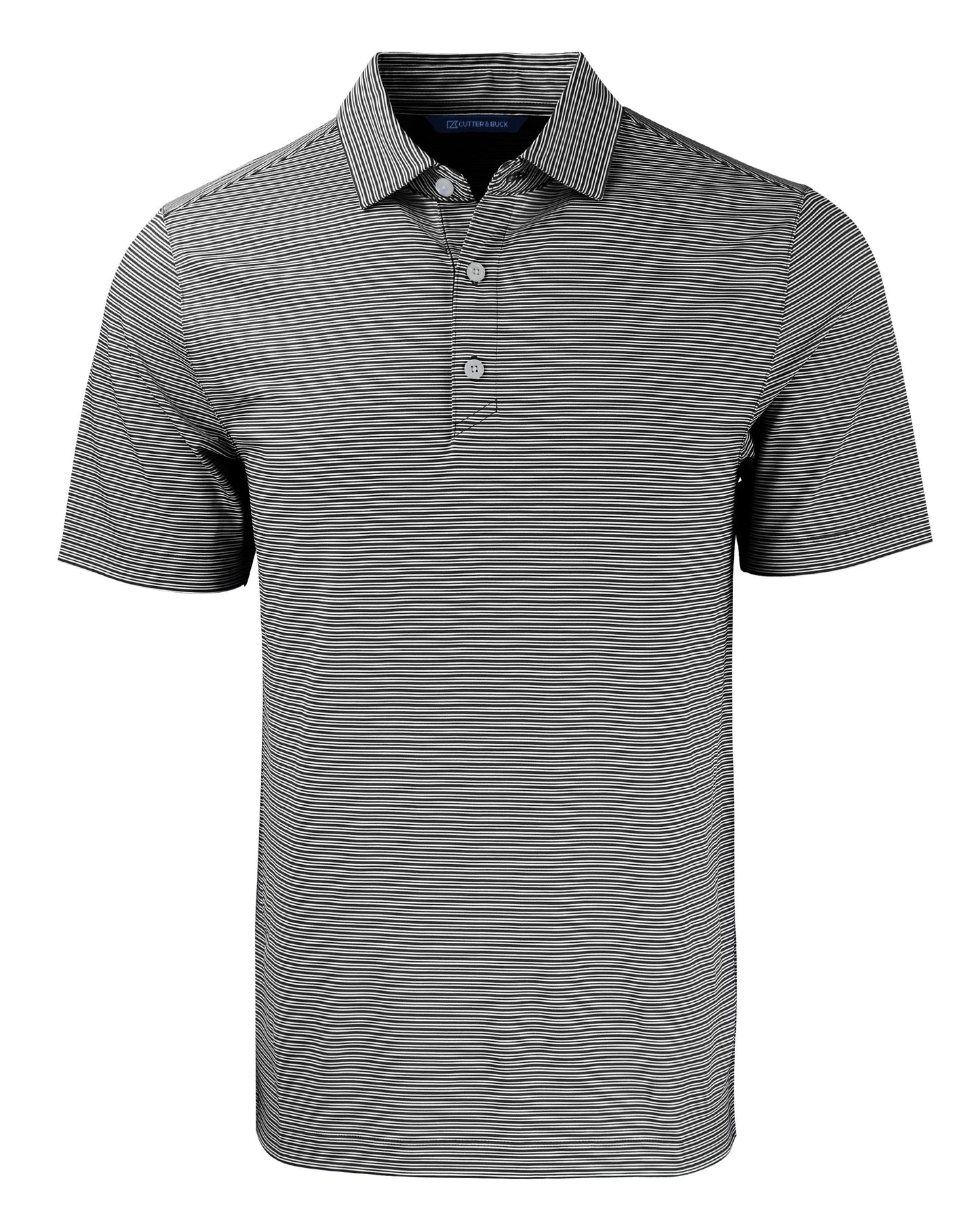 Cutter & Buck Forge Recycled Double Stripe Four-Way Stretch Mens Polo