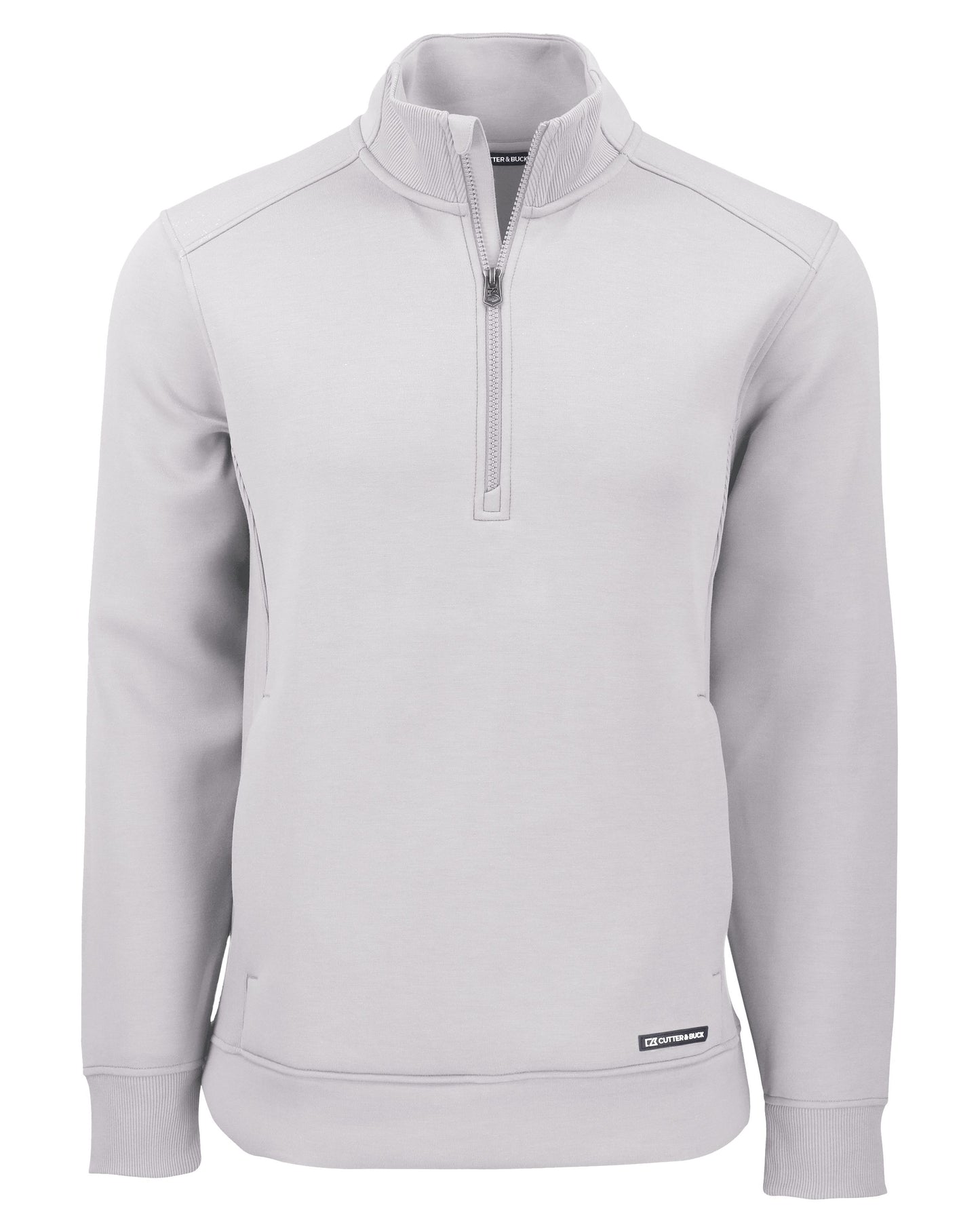 Cutter & Buck Roam Recycled Buttery-Soft Knit Mens Quarter Zip Jacket