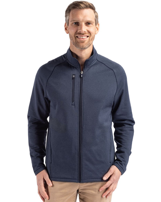 Cutter & Buck Peshastin Fleece Recycled Mens Full Zip Jacket - MCK01326