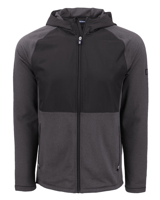 Cutter & Buck Peshastin Epic Versatility Recycled Hybrid Fleece Mens Full Zip Jacket