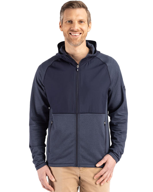 Cutter & Buck Peshastin Fleece Recycled Mens Hybrid Jacket - MCK01334