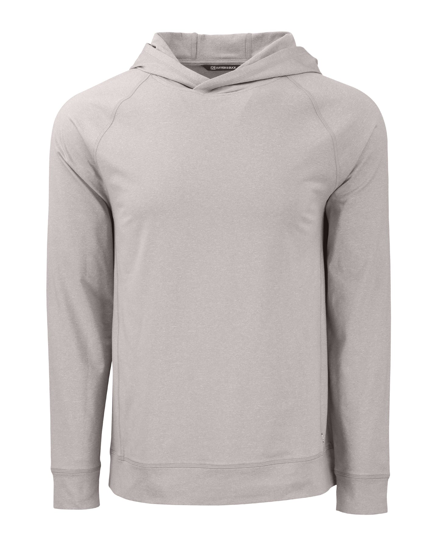 Cutter & Buck Adapt Recycled Soft Knit Stretch Mens Heathered Hooded Pullover