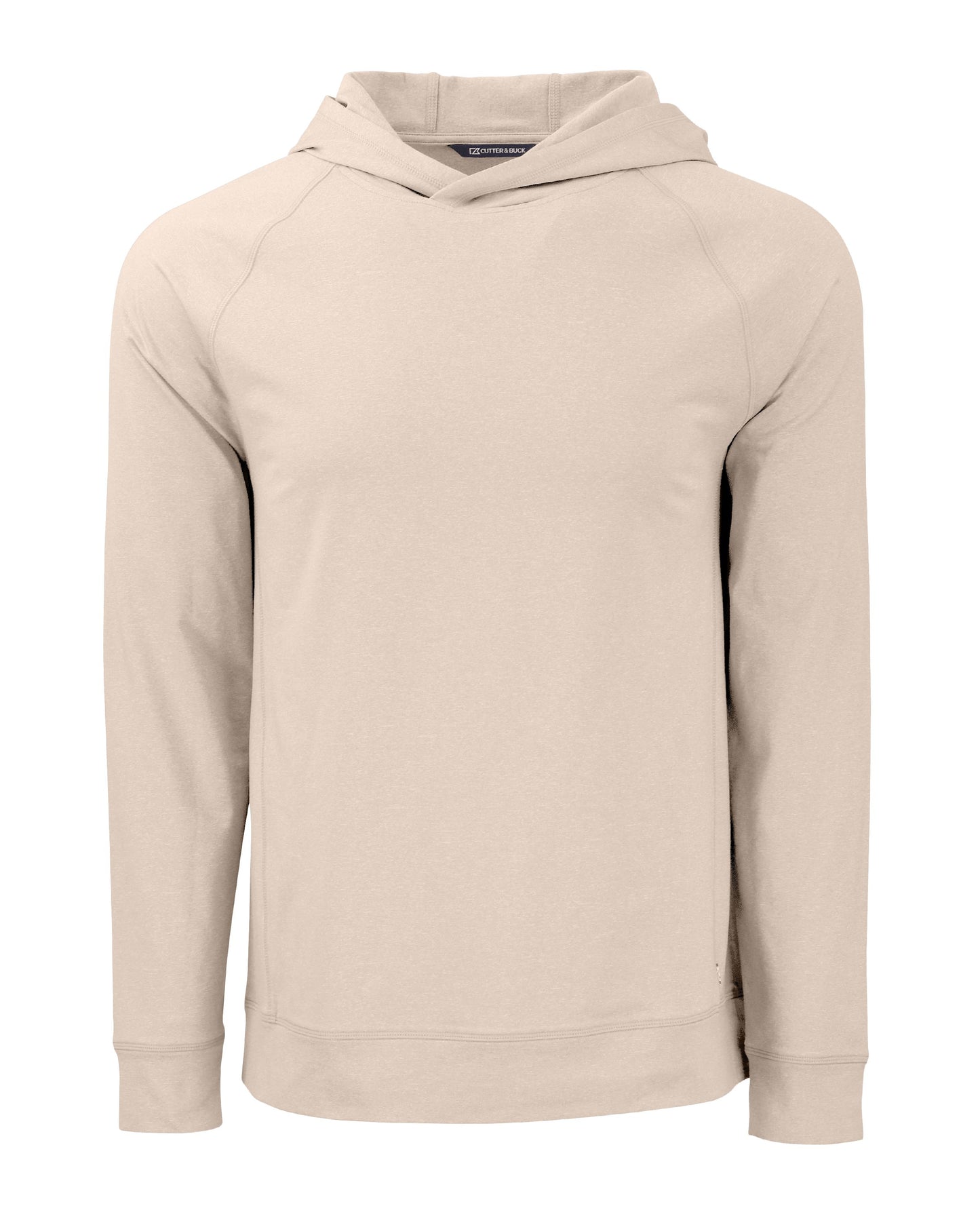 Cutter & Buck Adapt Recycled Soft Knit Stretch Mens Heathered Hooded Pullover