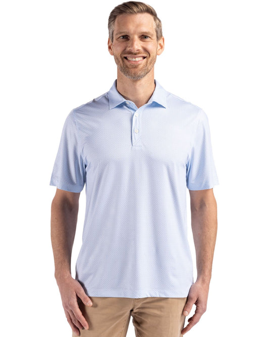 Cutter & Buck Pike Eco Diamond Dot Print Recycled Mens Big & Tall Polo Big & Tall - BCK01343