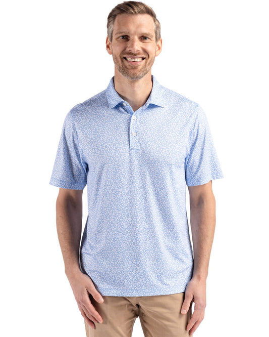 Cutter & Buck Pike Eco Flora Print Recycled Mens Big & Tall Polo Big & Tall - BCK01344