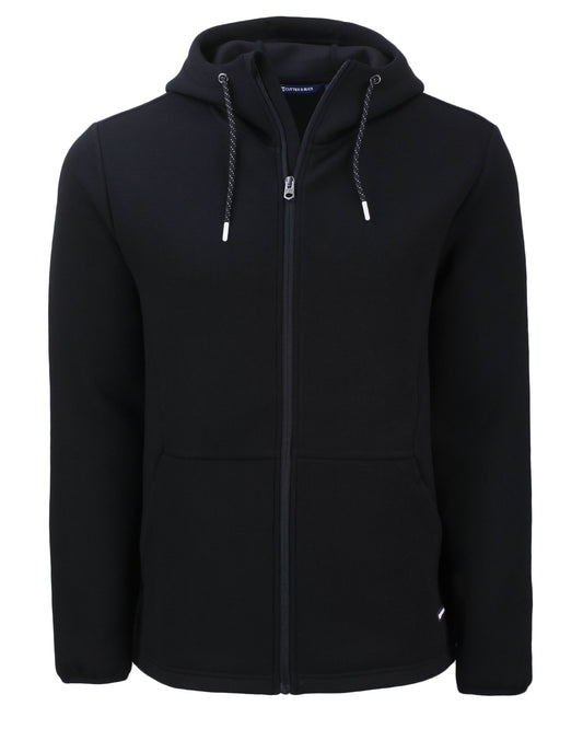 Cutter & Buck Roam Recycled Buttery-Soft Knit Mens Full Zip Hooded Jacket