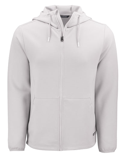 Cutter & Buck Roam Recycled Buttery-Soft Knit Mens Full Zip Hooded Jacket