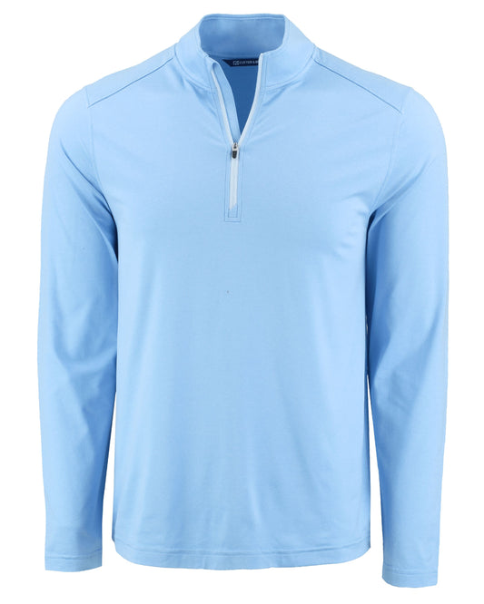 Cutter & Buck Coastline Recycled Double Peached Mens Quarter Zip Pullover