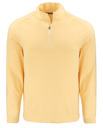 Cutter & Buck Coastline Recycled Double Peached Mens Quarter Zip Pullover