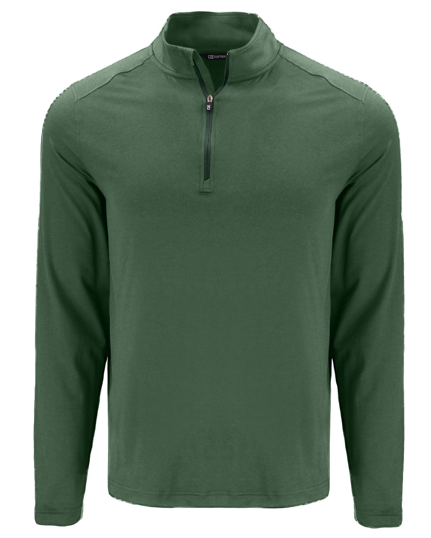 Cutter & Buck Coastline Recycled Double Peached Mens Quarter Zip Pullover