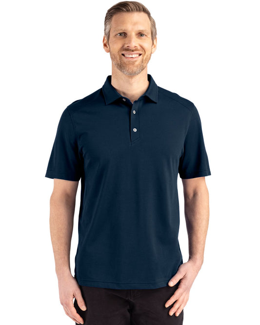 Cutter & Buck Advantage Refresh Epic Confidence Recycled Mens Tri-Blend Pique Polo - MCK01358