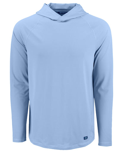 Cutter & Buck Prospect Recycled Featherlight Stretch Mens Hooded Pullover