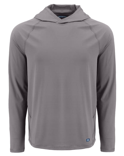 Cutter & Buck Prospect Recycled Featherlight Stretch Mens Hooded Pullover